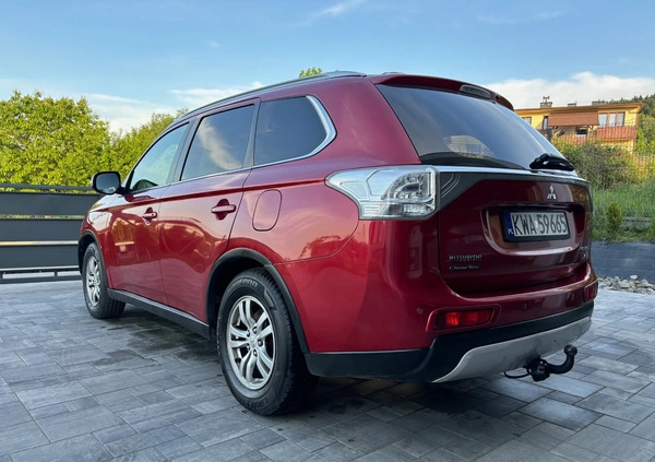 Mitsubishi Outlander cena 46900 przebieg: 261000, rok produkcji 2014 z Wadowice małe 79